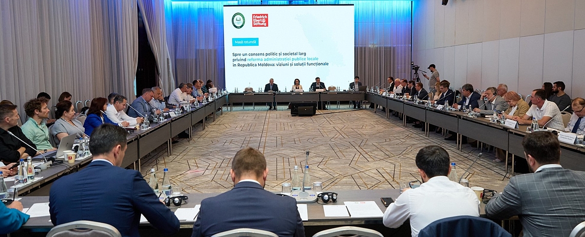 Debate on local public administration reform, 26 May 2026, Chisinau.