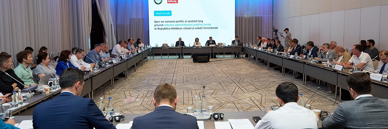 Debate on local public administration reform, 26 May 2026, Chisinau. Photo source: FES Moldova.