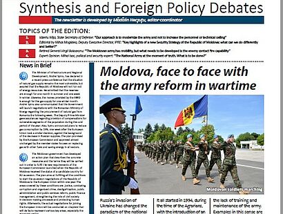 Moldova, face to face with the Army reform in the wartime