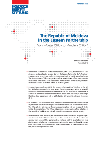 The Republic of Moldova in the Eastern partnership