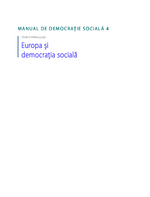 Lesebuch der Sozialen Demokratie ; 4 / Rumänisch