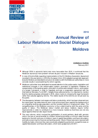 Annual review of labour relations and social dialogue