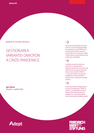 Gestionarea variantei Omicron a crizei pandemice