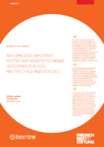 Top 5 the most important positive and negative economic developments in 2022, and the challenges for 2023