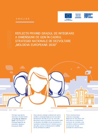 Reflecţii privind gradul de integrare a dimensiunii de gen în cadrul strategiei naţionale de dezvoltare "Moldova Europeană 2030"