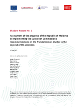 Shadow report no. 2: Assessment of the progress of the Republic of Moldova in implementing the European Commission's recommendations on the fundamentals cluster in the context of EU accession